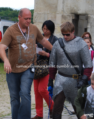 Illustration for article titled Merlin Series 5 Set Photos